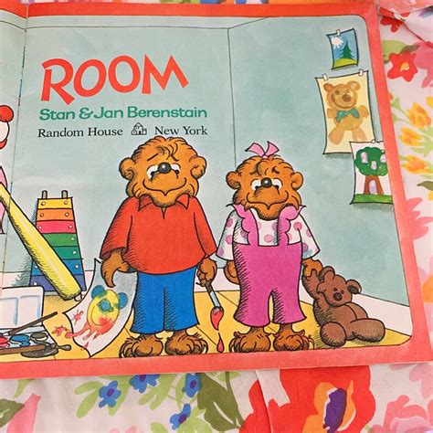 Vintage 80s Berenstain Bears Messy Room Paperback Book Etsy