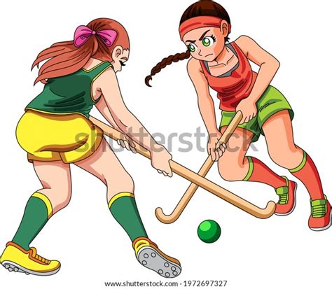 2.357 Field Hockey Cartoon Images, Stock Photos & Vectors | Shutterstock