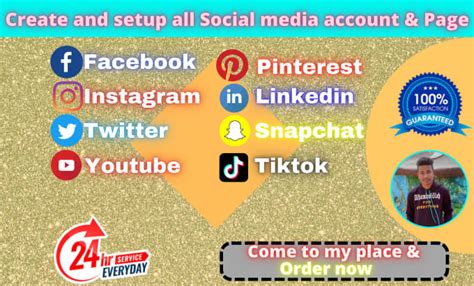 Create And Setup All Social Media Account And Pages By Esifa Bd Fiverr