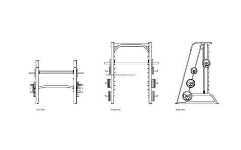 Smith Machine CAD Drawings