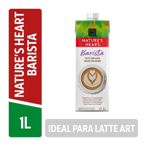 Bebida Vegetal Natures Heart Barista Aveia 1l Prezunic