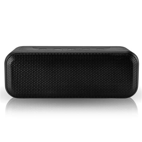 Blackweb Stereo Bluetooth Speaker With Built In Microphone And Micro