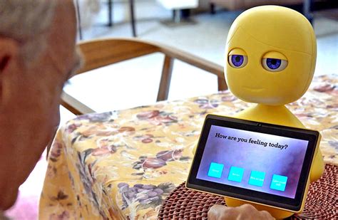 For the Elderly Who Are Lonely, Robots Offer Companionship - WSJ