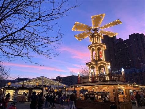 German Christmas Village at Baltimore's Inner Harbor