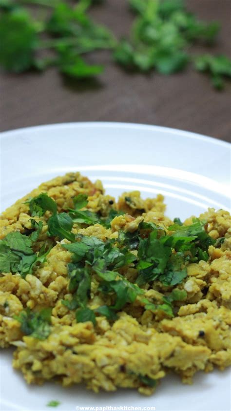 Egg Bhurji Recipe How To Make Anda Bhurji Papithas Kitchen