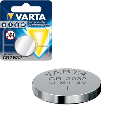 Varta Professional Knopfzelle Batterie Lithium CR2032 6032 3V