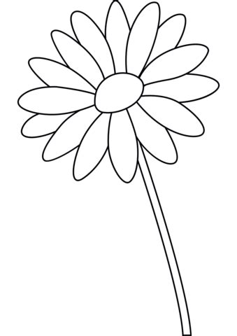 Daisy Printable Template | Free Printable Papercraft Templates