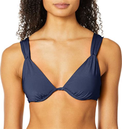 Amazon Trina Turk Women S Underwire Triangle Hipster Bikini