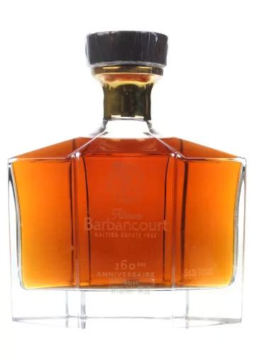 Barbancourt 160th Anniversary Crystal Decanter Rum From Haiti