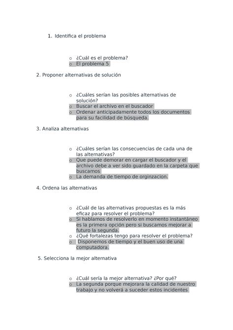 IVU Actividad 11a Andres Parillo Identifica el problema o Cuál es el