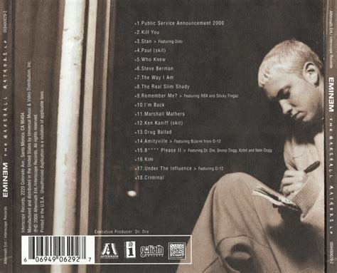 Eminem Marshall Mathers Lp 2 Album Cover