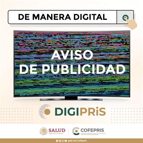 Cofepris On Twitter En Digipris Ya Puedes Ingresar Tus Tr Mites De