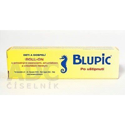 Blupic Po štípnutí s amoniakem roll on 20 ml od 184 Kč Heureka cz