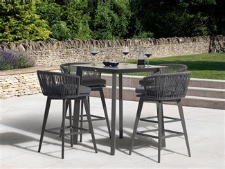 Outdoor Bar Sets Rattan Aluminium Bramblecrest