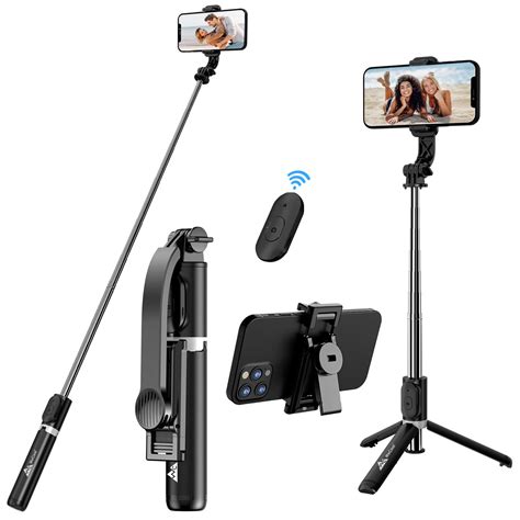 WeCool S2 Selfie Stick With Tripod Stand 41 Inch Selfie Stick With