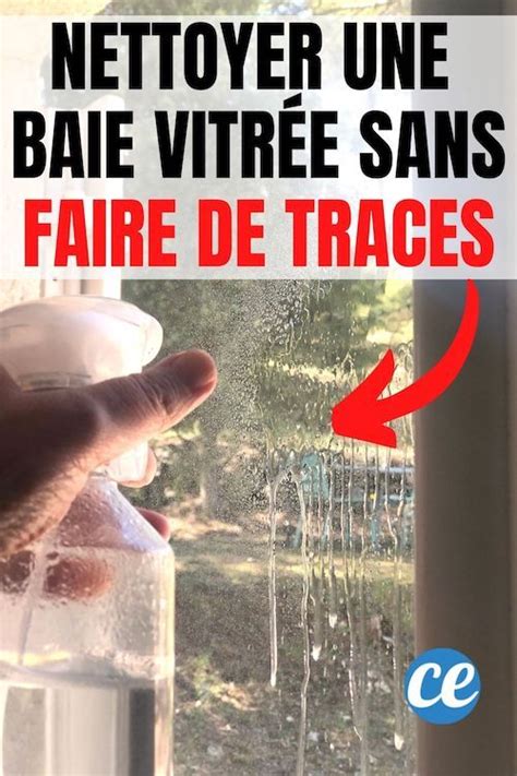 L Astuce Pour Nettoyer une Baie Vitrée Très Sale Sans Traces au Soleil