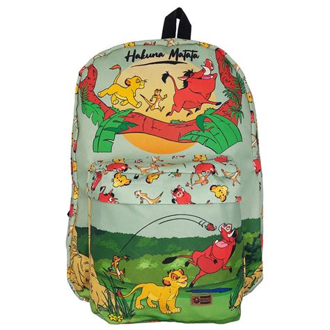 Mochila Hakuna Matata Rey Leon Tienda Funbox