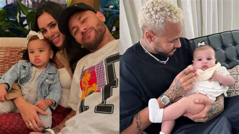 Veio aí Neymar compartilha o primeiro encontro das filhas Mavie e