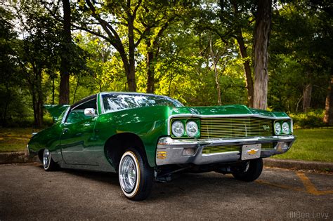 Lowrider Chevy Caprice With Custom Green Paint BenLevy