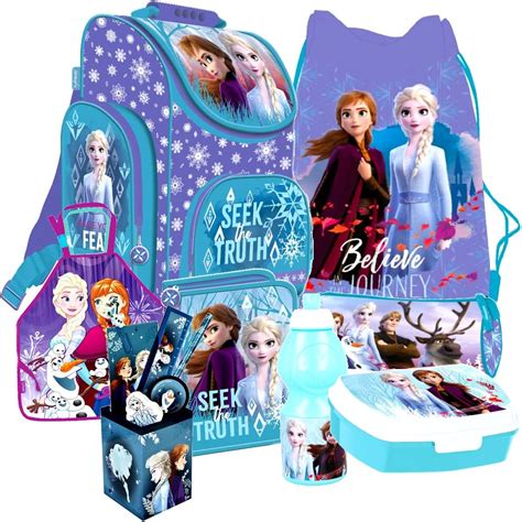 Frozen Eiskönigin 2 II Anna Elsa Olaf 8 Teile Set SCHULRANZEN