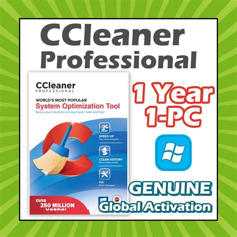 CCleaner Professional 2023 1-3 PC 1 Year | Full Version / Upgrade ...