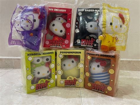 BNIP Hello Kitty & Line Mcdonald's Collection, Hobbies & Toys ...