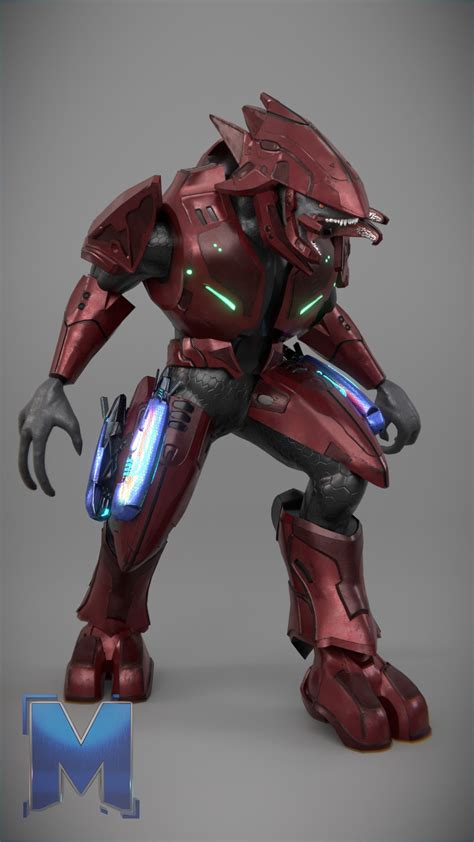 ArtStation - Halo: HD Halo 3 Elite, Josh Eastaway | Halo armor, Halo ...