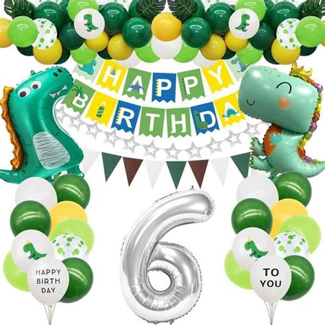 Balloon De Fete Limics Anniversaire Dinosaure D Corations Ballon