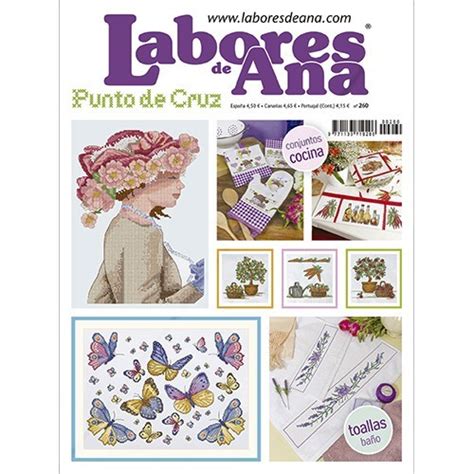 Revista Punto De Cruz Las Labores De Ana N