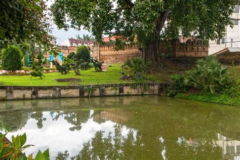 Chiang Mai Corner Stock Image Image Of Fortress Reflection 132945583