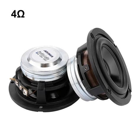 Haut parleur 4 ohms 3 AIYIMA Hautréusaudio en néodyme haut parleur à