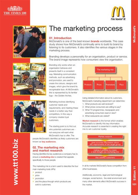 PDF Mcdonalds Marketing Process DOKUMEN TIPS