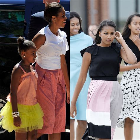 Sasha and Malia Obama - Michelle Obama Fashion - Michelle Obama Style ...