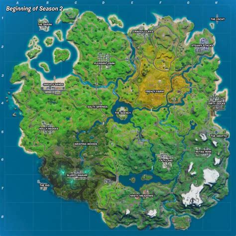 Flashing Back To The Fortnite Chapter 2 Map Before Remix Season