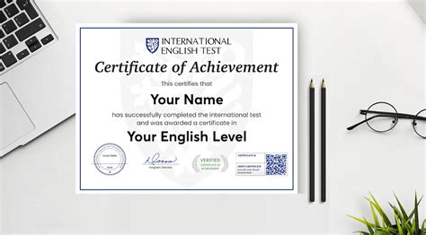 English Certificate International English Test