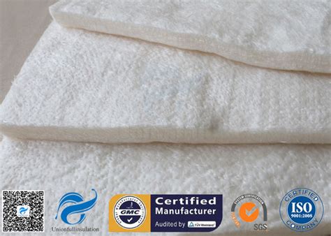 Mm White Fiberglass Needle Mat High Silica Heat Insulation Blanket