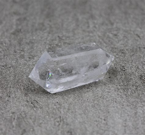 Clear Quartz Double Terminated Point Healing Crystal 65g 70mm Crystal Cave Online