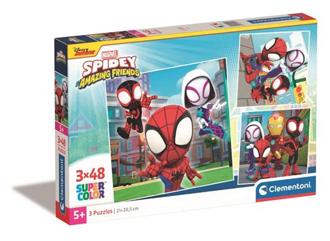 Clementoni Puzzle Super Kolor Spidey And His Amazing Friends X