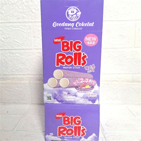 Jual Nabati Big Rolls Wafer Stick Manis Gurih Sweet Wafer Roll Rasa