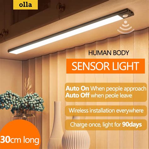 Jual Cm Human Body Sensor Light Lampu Sensor Tubuh Manusia Led Lampu