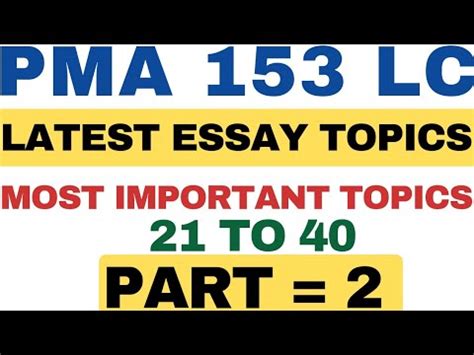 PMA 153 LONG COURSE INITIAL TEST EXPERIENCE 11 12 2023 From All