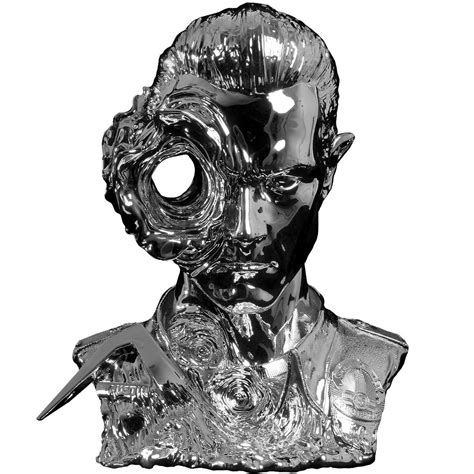 Terminator 2 T 1000 Liquid Metal 11 Scale Resin Art Mask