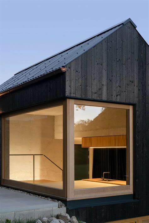 Чёрный домик в Германии | House cladding, Architecture house, House ...
