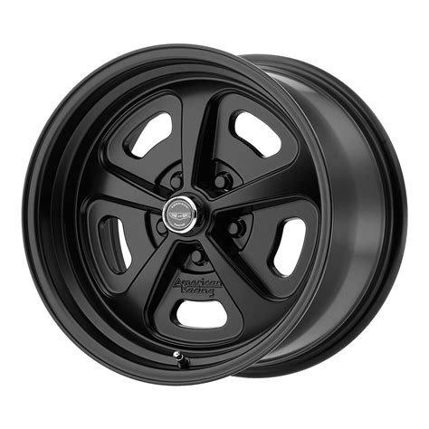 New X X American Racing Vn Mono Cast Satin Black