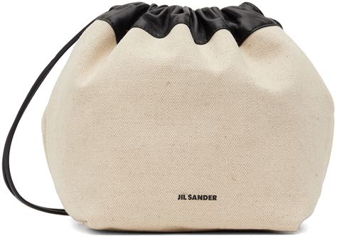 Jil Sander Off White Dumpling Bag Ssense