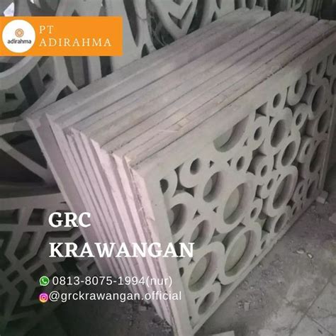 Dinding Ornamen GRC Adirahma On Instagram PUSAT GRC KRAWANGAN GRC