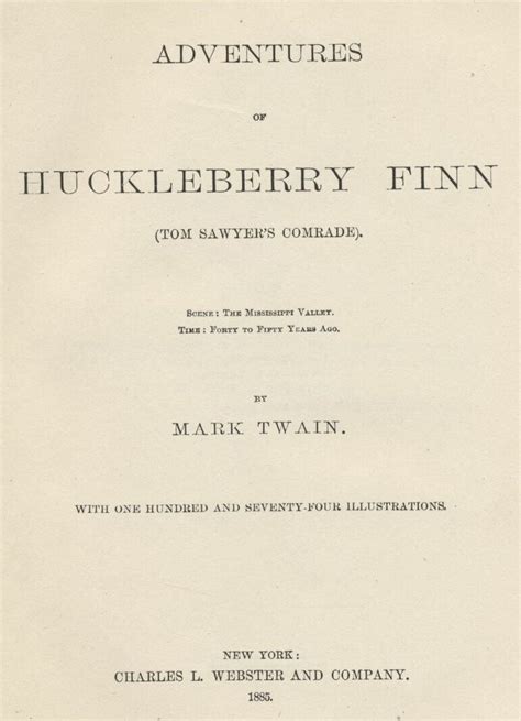 The Project Gutenberg Ebook Of Adventures Of Huckleberry Finn By Mark