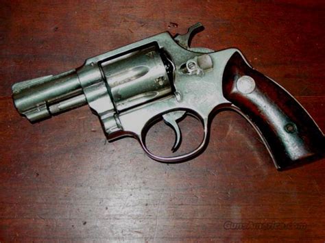 Fie Nickel 32 Long Revolver For Sale