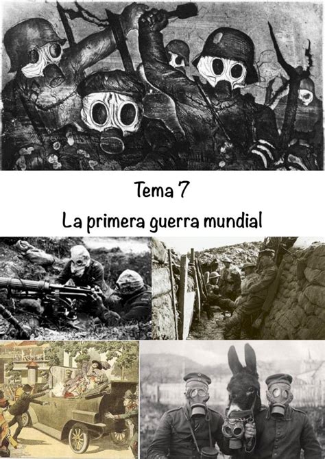 Pdf Tema 7 La Primera Guerra Mundial Goconqrla Primera Guerra Mundial También Conocida