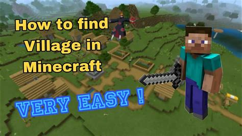 How To Find Village In Minecraft Very Easy Working Youtube